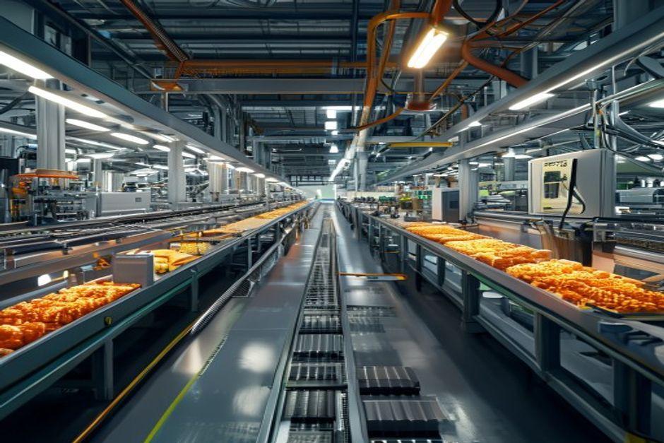 【成都】电子食品与服饰车间实拍图 - 外贸建站与品牌官网定制